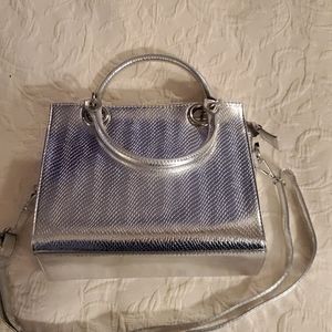 Silver purse cute for NYE